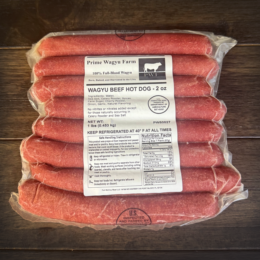 Wagyu Beef Gourmet Hot Dogs
